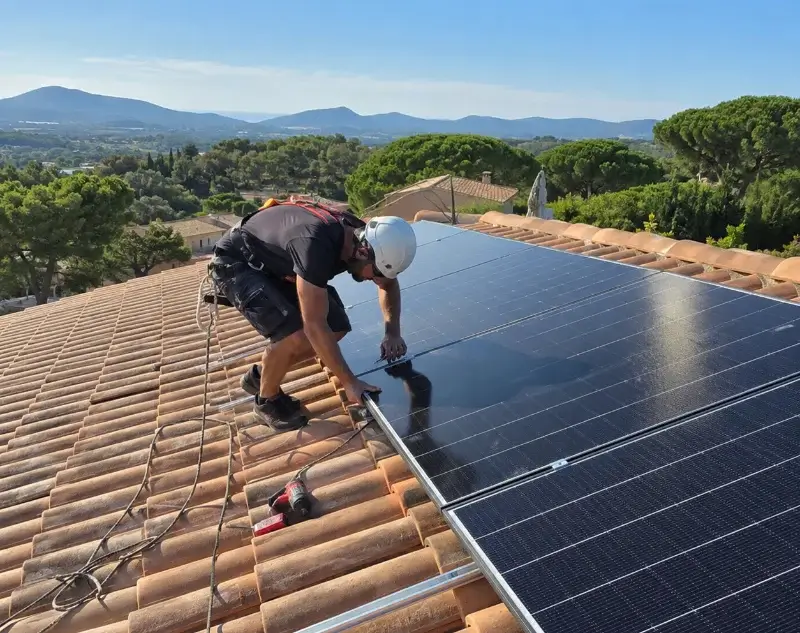 Installateur panneaux solaires Menthonnex-sous-Clermont — pose photovoltaïque sur toiture