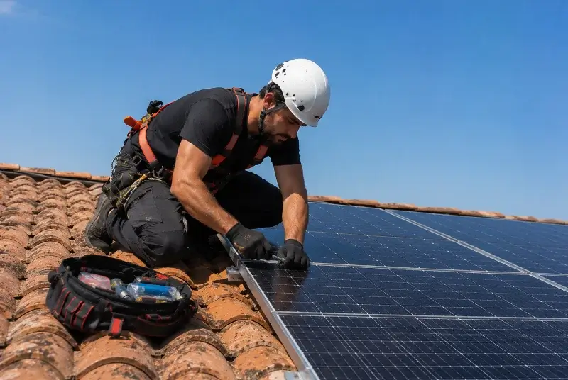 Maintenance et monitoring de panneaux solaires à Menthonnex-sous-Clermont