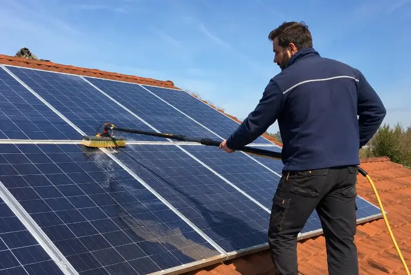 Nettoyage et entretien de panneaux solaires à Menthonnex-sous-Clermont